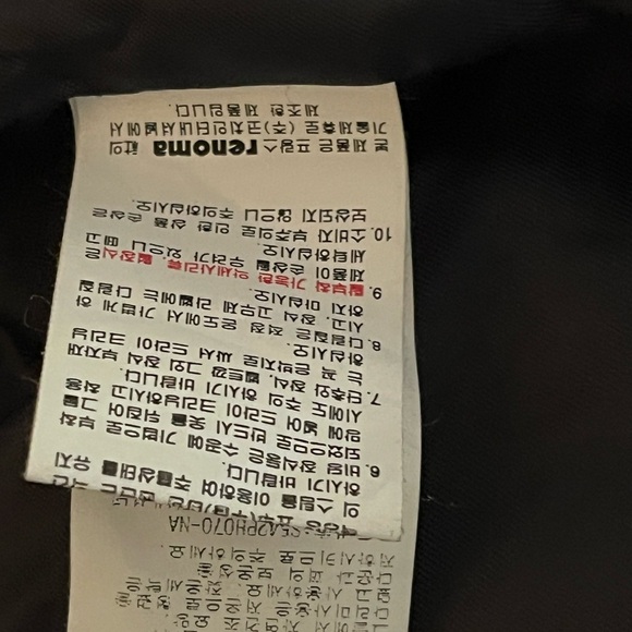 Renoma French Designer Down Filled Puffer Coat with Fur Trim - Picture 8 of 10